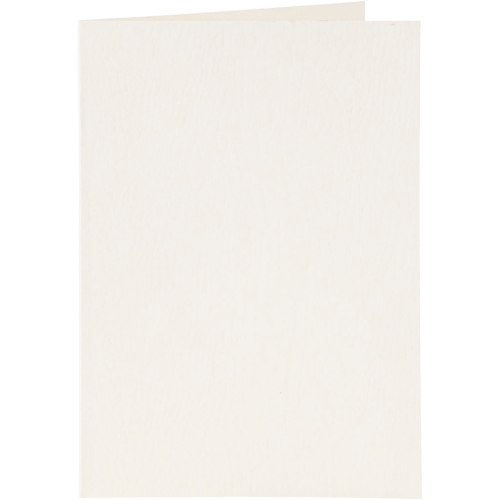 Doppelkarten-Set - elfenbein - 6 Karten A6 & 6 Umschlge C6 (Card Making)