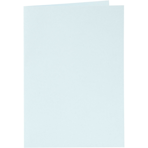 1 Doppelkarte A6 + 1 Umschlag C6 - hellblau (Card Making)