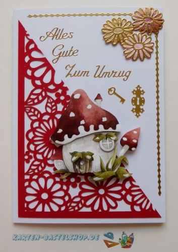 Doppelkarten-Set - wei - 6 Karten A6 & 6 Umschlge C6 (Card Making)