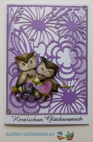 Doppelkarten-Set - wei - 6 Karten A6 & 6 Umschlge C6 (Card Making)