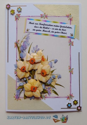 Doppelkarten-Set - wei - 6 Karten A6 & 6 Umschlge C6 (Card Making)