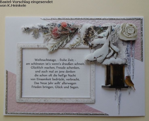 Doppelkarten-Set - wei - 6 Karten A6 & 6 Umschlge C6 (Card Making)