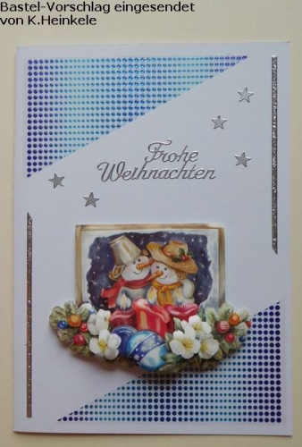 Doppelkarten-Set - wei - 6 Karten A6 & 6 Umschlge C6 (Card Making)