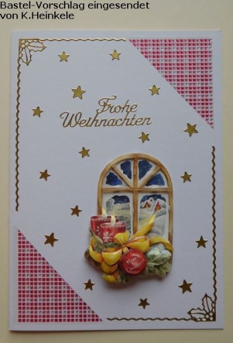 Doppelkarten-Set - wei - 6 Karten A6 & 6 Umschlge C6 (Card Making)