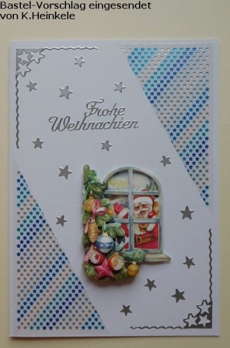 Doppelkarten-Set - wei - 6 Karten A6 & 6 Umschlge C6 (Card Making)