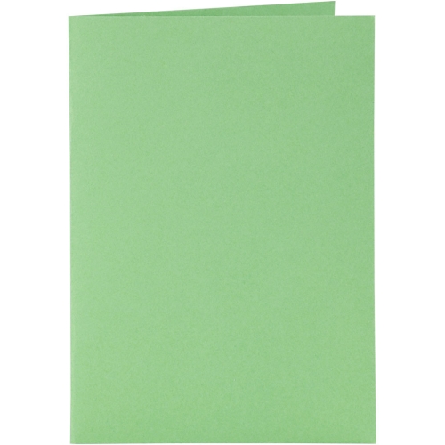 Doppelkarten-Set - grn - 6 Karten A6 & 6 Umschlge C6 (Card Making)