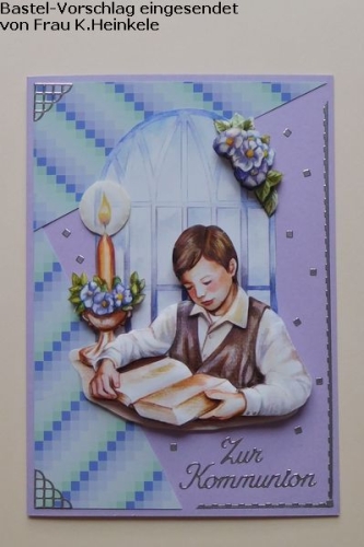 Doppelkarten-Set - helllila - 6 Karten A6 & 6 Umschlge C6 (Card Making)