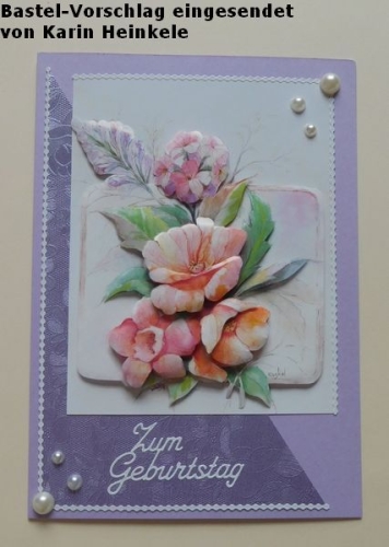 Doppelkarten-Set - helllila - 6 Karten A6 & 6 Umschlge C6 (Card Making)