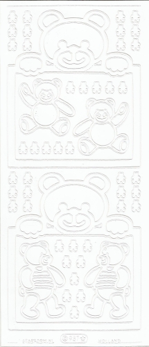 Sticker - Baby-Brchen - wei - 937