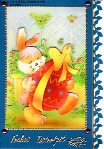 3D-Bogen Osterhase und Ei von LeSuh (4169153)