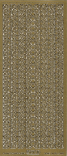 Sticker - Bordren - gold - 1276