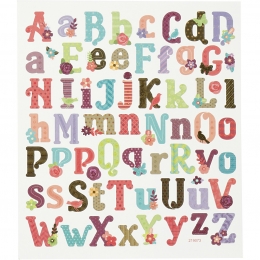 Creativ-Sticker Alphabet