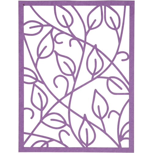 Cardboard Lace Patterns - blau-lila