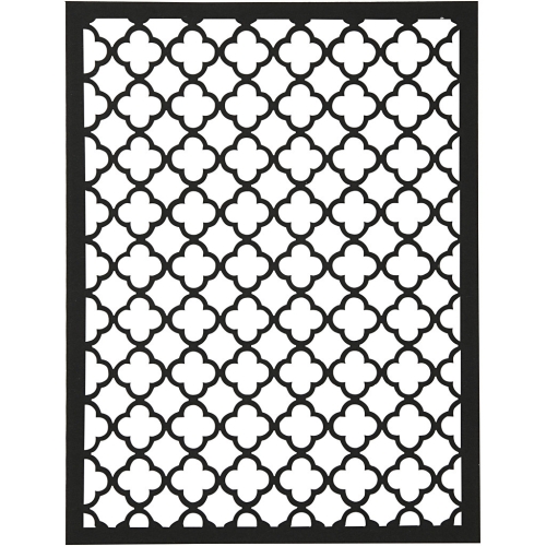 Cardboard Lace Patterns - schwarz-braun