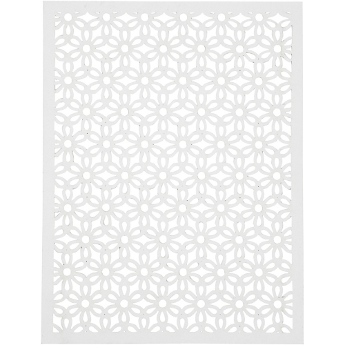 Cardboard Lace Patterns - schwarz-braun