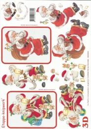 3D-Bogen Weihnachtsmann von LeSuh (4169107)
