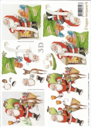 3D-Bogen Weihnachtsmann von LeSuh (416971)