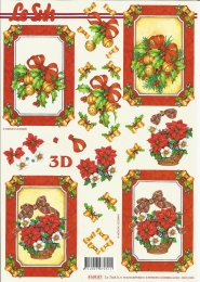 3D-Bogen Weihnachtsrahmen von LeSuh (416987)