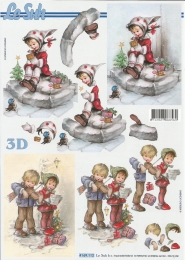 3D-Bogen Weihnachtskinder von LeSuh (4169112)