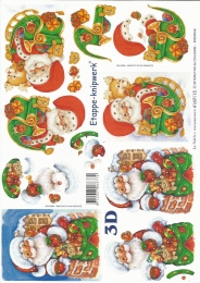 3D-Bogen Weihnachtsmann von LeSuh (4169115)