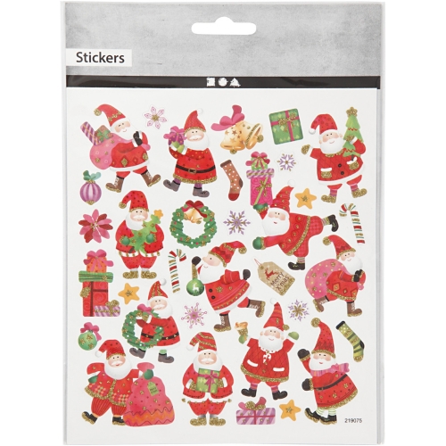 Creativ-Sticker Happy Santa Claus