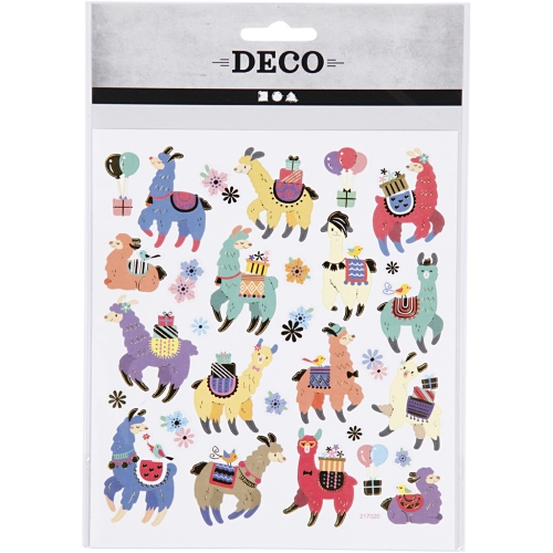 Creativ-Sticker Lamas