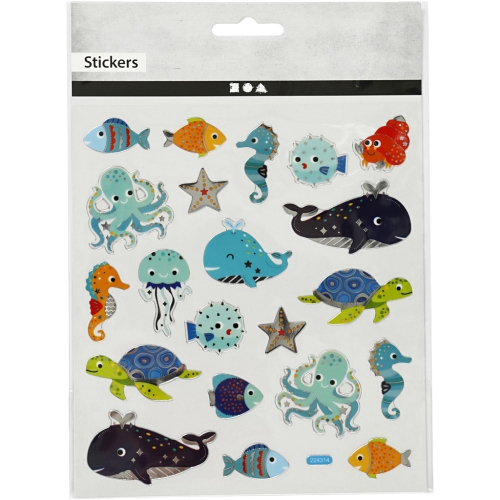 Creativ-Sticker Meerestiere