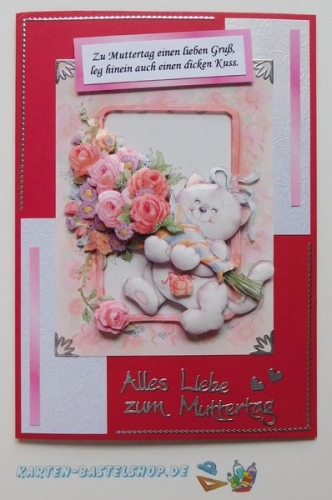 Kombi-Sticker - Alles Liebe - silber - 2614