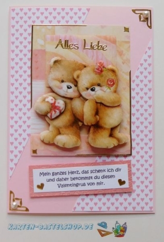 Kombi-Sticker - Viel Glck - gold - 2618
