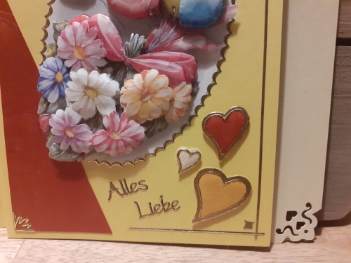 3D-Karte - Alles Liebe - Nr.84