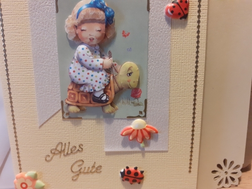 3D-Karte - Alles Gute - Nr.50