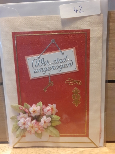 3D-Karte - Wir sind umgezogen - Nr.42