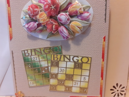 3D-Karte - Einladung Bingo - Nr.41