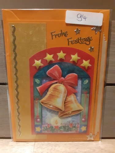 3D-Karte - Frohe Festtage - Nr.94