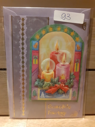 3D-Karte - Besinnliche Festtage - Nr.93