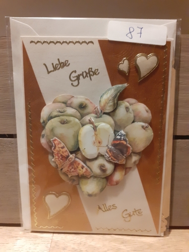 3D-Karte - Liebe Gr��e-Alles Gute - Nr.87