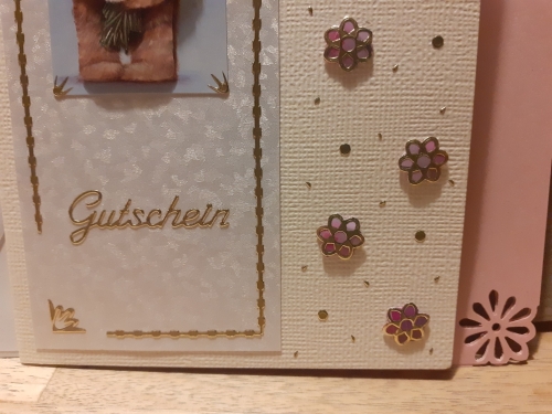 3D-Karte zum Geschenk-Gutschein - Gutschein mit Brchen - Nr.16