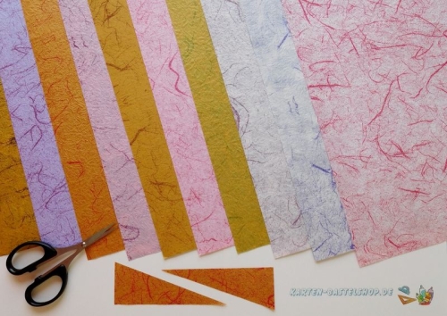 Mini-Bastelpapier-Set Rosen von LeSuh