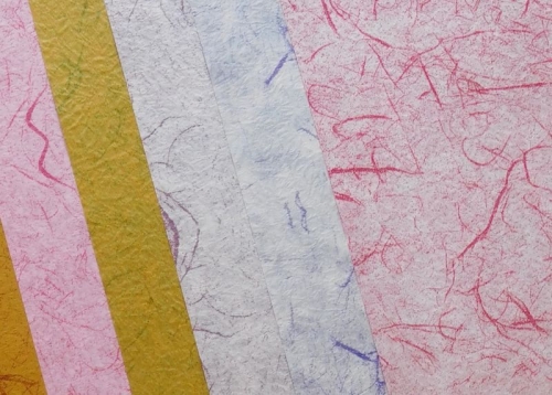 Mini-Bastelpapier-Set Rosen von LeSuh
