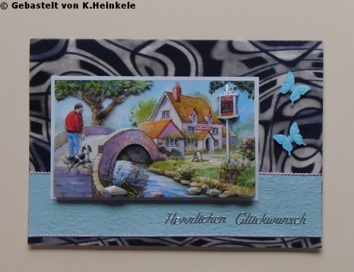 Bastelpapier-Set Satin-Crinkle von LeSuh