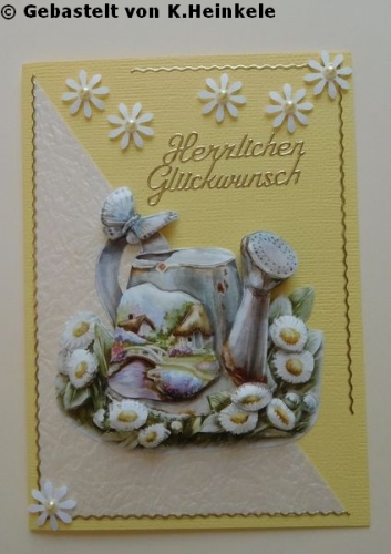 Bastelpapier-Set Satin-Crinkle von LeSuh