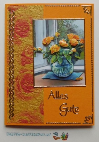 Bastelpapier-Set Rosen von LeSuh