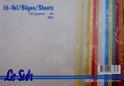 Mini-Bastelpapier-Set Roses for You von LeSuh