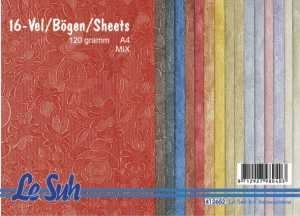 Mini-Bastelpapier-Set Blumen von LeSuh