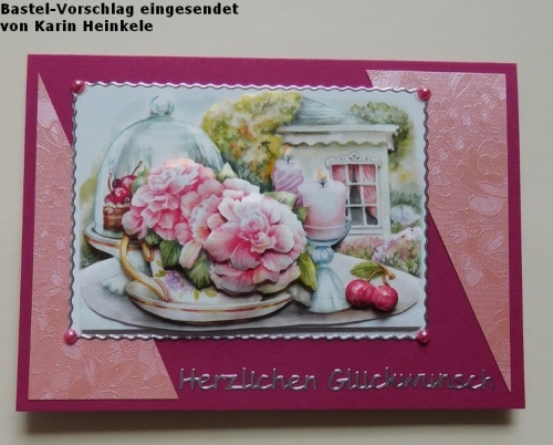 Mini-Bastelpapier-Set Blumen von LeSuh