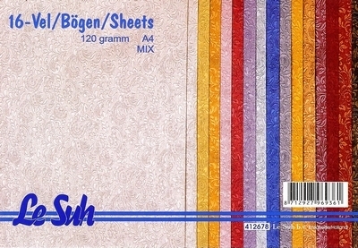 Mini-Bastelpapier-Set Ornament von LeSuh