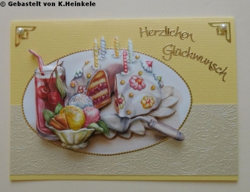 Mini-Bastelpapier-Set Ornament von LeSuh