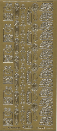 Sticker - Baby - gold - 116