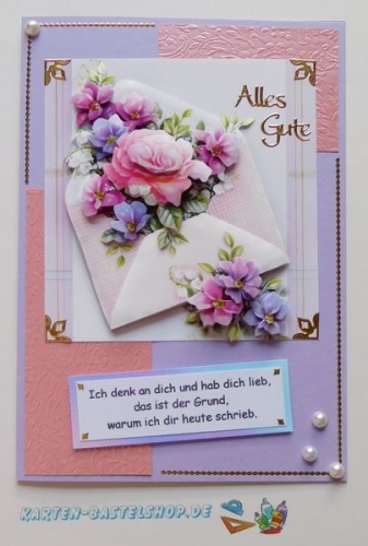 50 Doppelkarten A6 + 50 Umschlge im Set -pastell (Card Making)