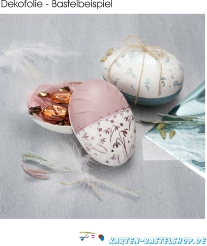 Dekofolien-Set 3 - Blumen & Frhling - grn / gold